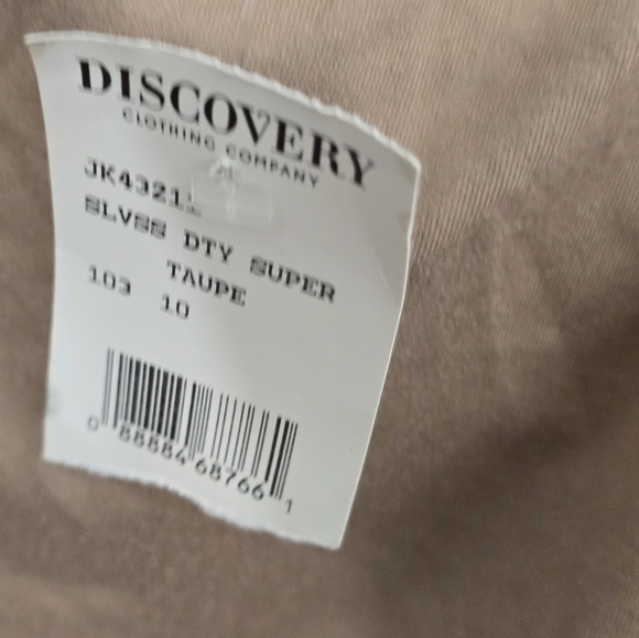 NWT Heart Hips Light Taupe Cropped Tank Top - Picture 6 of 6